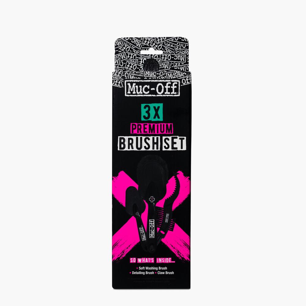 MUC-OFF 3  BØRSTE KIT