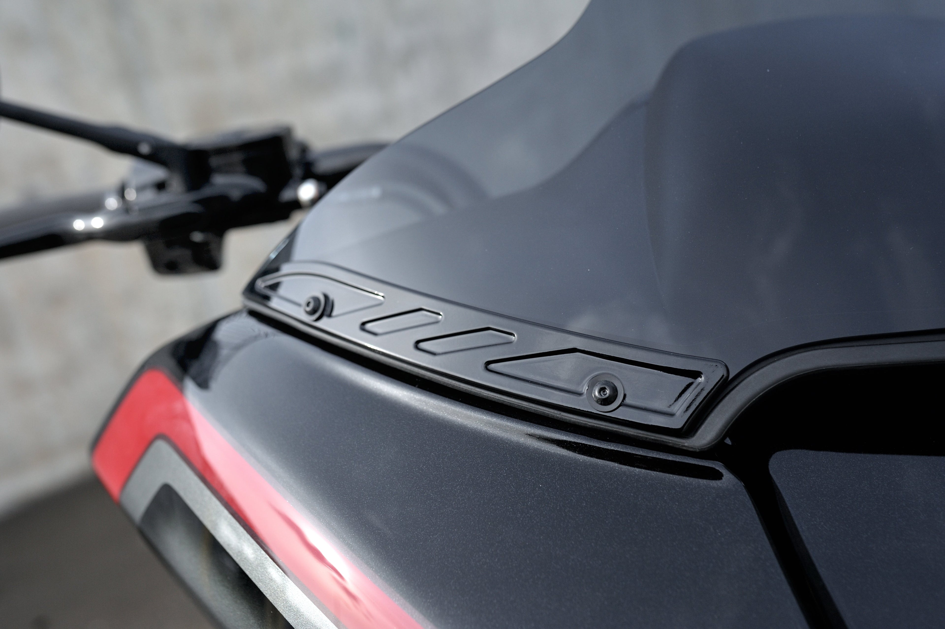 Black Series Windshield Trim for Harley Davidson Road Glide 2015-2023