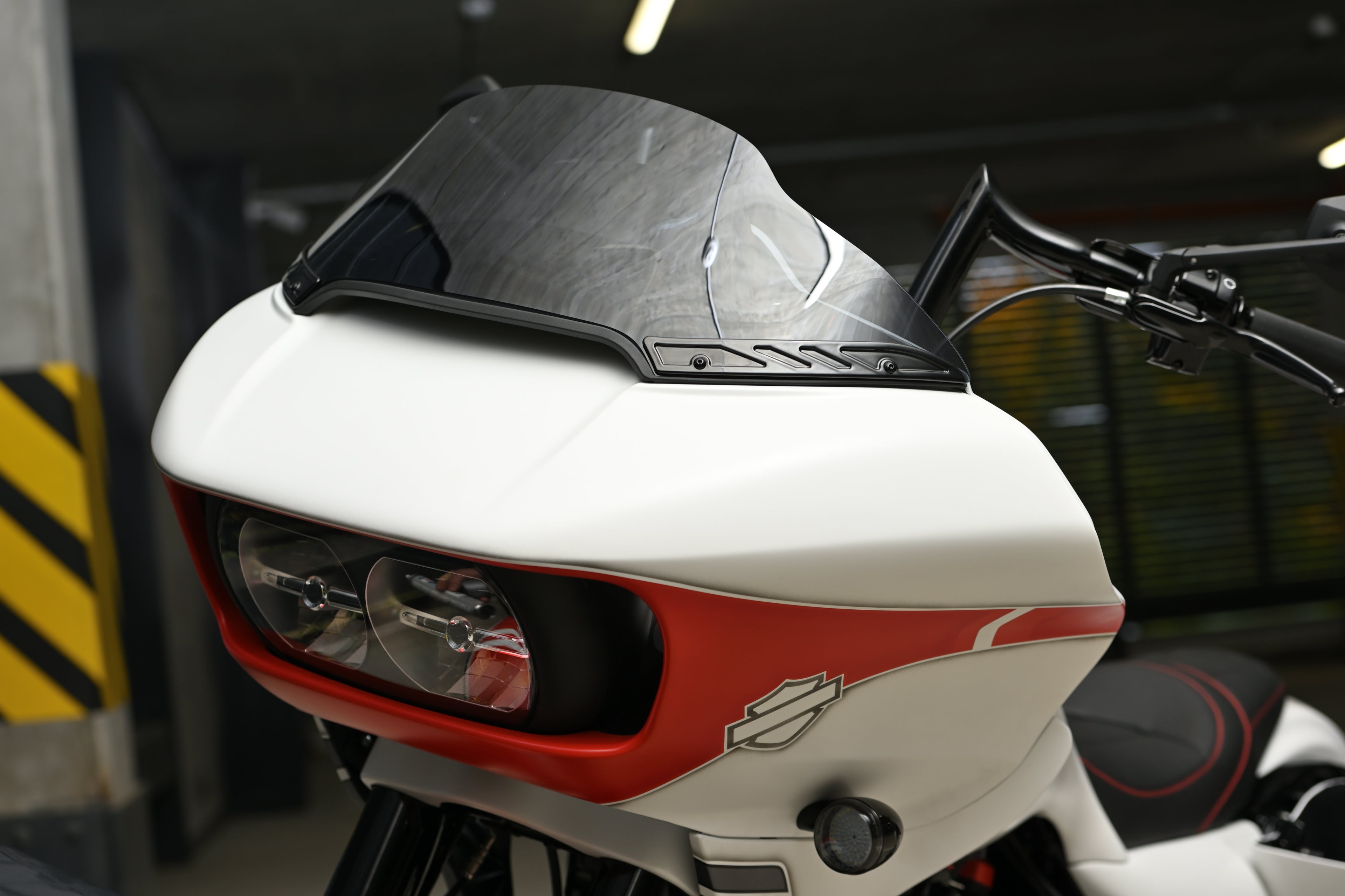 Black Series Windshield Trim for Harley Davidson Road Glide 2015-2023