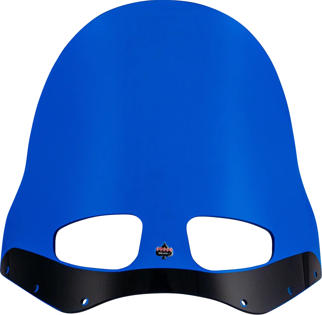 Klock Werks Kolor Flare Windshield 15" Road Warrior Blue - front