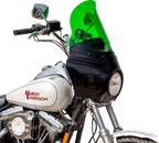 Klock Werks Kolor Flare Windshield 15" Road Warrior Green