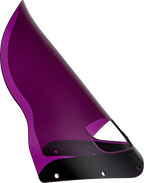Klock Werks Kolor Flare Windshield 15" Road Warrior Purple - right side