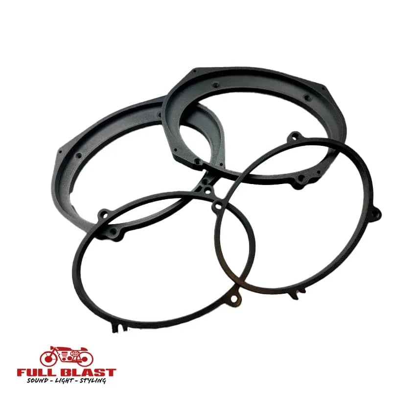 Adapterkit til montering af 6×9” højttalere i originale Harley-Davidson sidetaskelåg