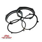 Adapterkit til montering af 6x9” højttalere i originale Harley-Davidson sidetaskelåg