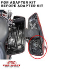 Adapterkit til montering af 6×9” højttalere i originale Harley-Davidson sidetaskelåg