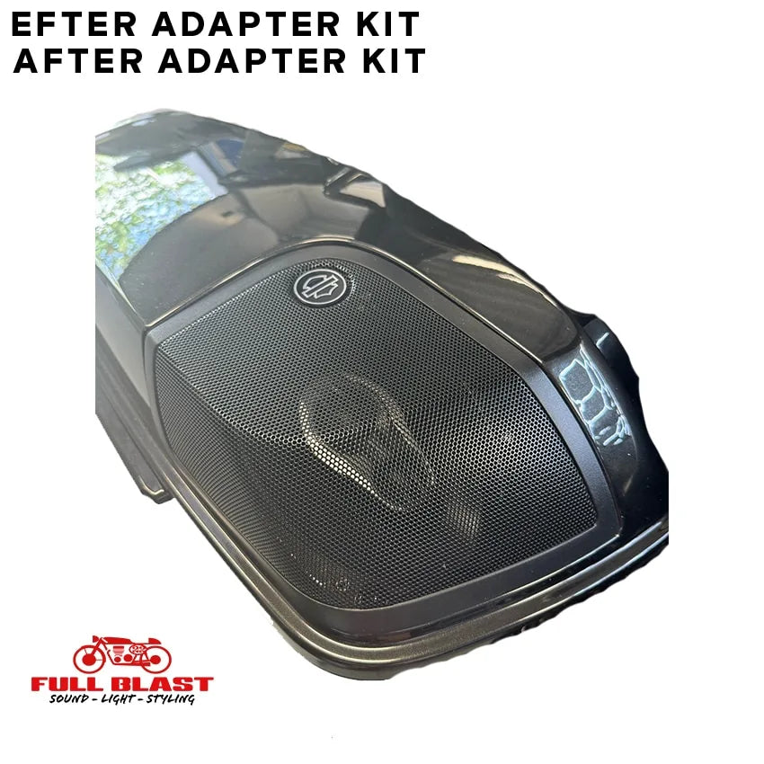Adapterkit til montering af 6x9” højttalere i originale Harley-Davidson sidetaskelåg