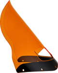 Klock Werks Kolor Flare Windshield 15" Road Warrior Orange - right side