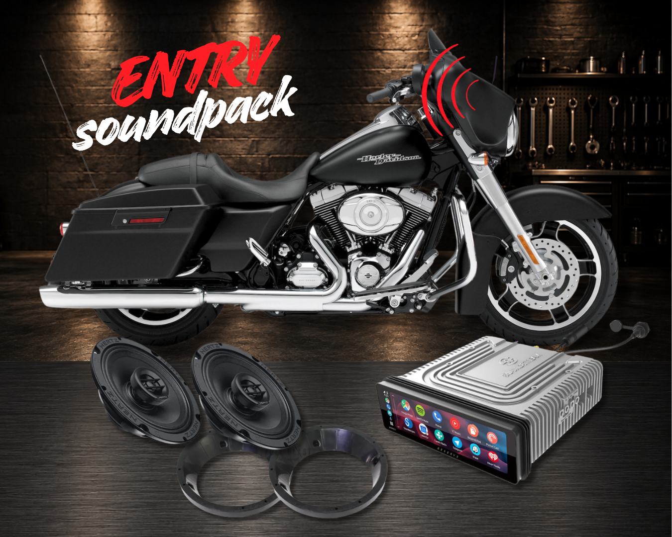 Street Glide 2006-2013 Soundpack