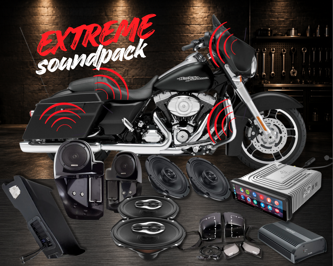 Street Glide 2006-2013 Soundpack
