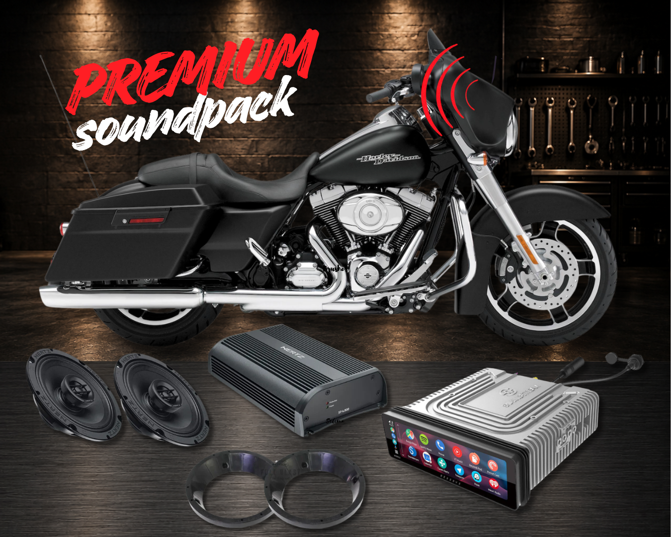 Street Glide 2006-2013 Soundpack