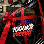 Gavekort til Harley-entusiasten – op til 10.000 kr.