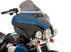 KLOCK WERKS FLARE VINDSKÆRM (H-D STREET/ELECTRA GLIDE 14-24)