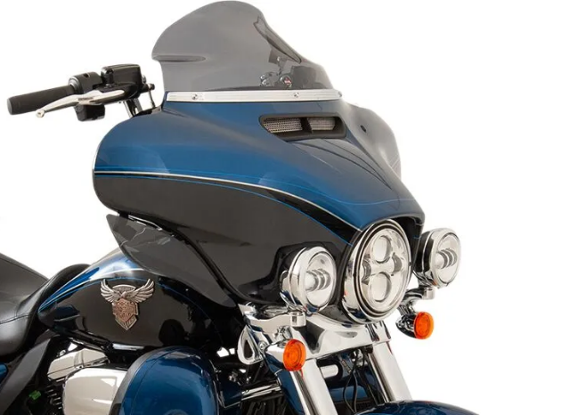 KLOCK WERKS FLARE VINDSKÆRM (H-D STREET/ELECTRA GLIDE 14-24)