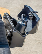 20L - Outlaw Quick-Mount Small Harley Softail Low Rider S FXLRS Matte Hard Saddlebags