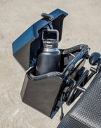 20L - Outlaw Quick-Mount Small Harley Softail Low Rider S FXLRS Painted Hard Saddlebags