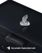 20L - Outlaw Quick-Mount Small Harley Softail Low Rider S FXLRS Painted Hard Saddlebags