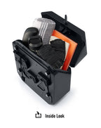 15L - Outlaw Quick Mount Medium Harley Softail Low Rider S FXLRS Matte Hard Solo Saddlebag (Left Only)