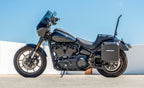 15L - Outlaw Quick Mount Medium Harley Softail Low Rider S FXLRS Matte Hard Solo Saddlebag (Left Only)
