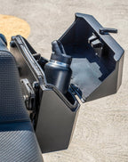 15L - Outlaw Quick Mount Medium Harley Softail Low Rider S FXLRS Matte Hard Solo Saddlebag (Left Only)