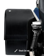 32L - Pantheon Leather Hardcase Saddlebags for Harley Dyna Street Bob FXDB/I