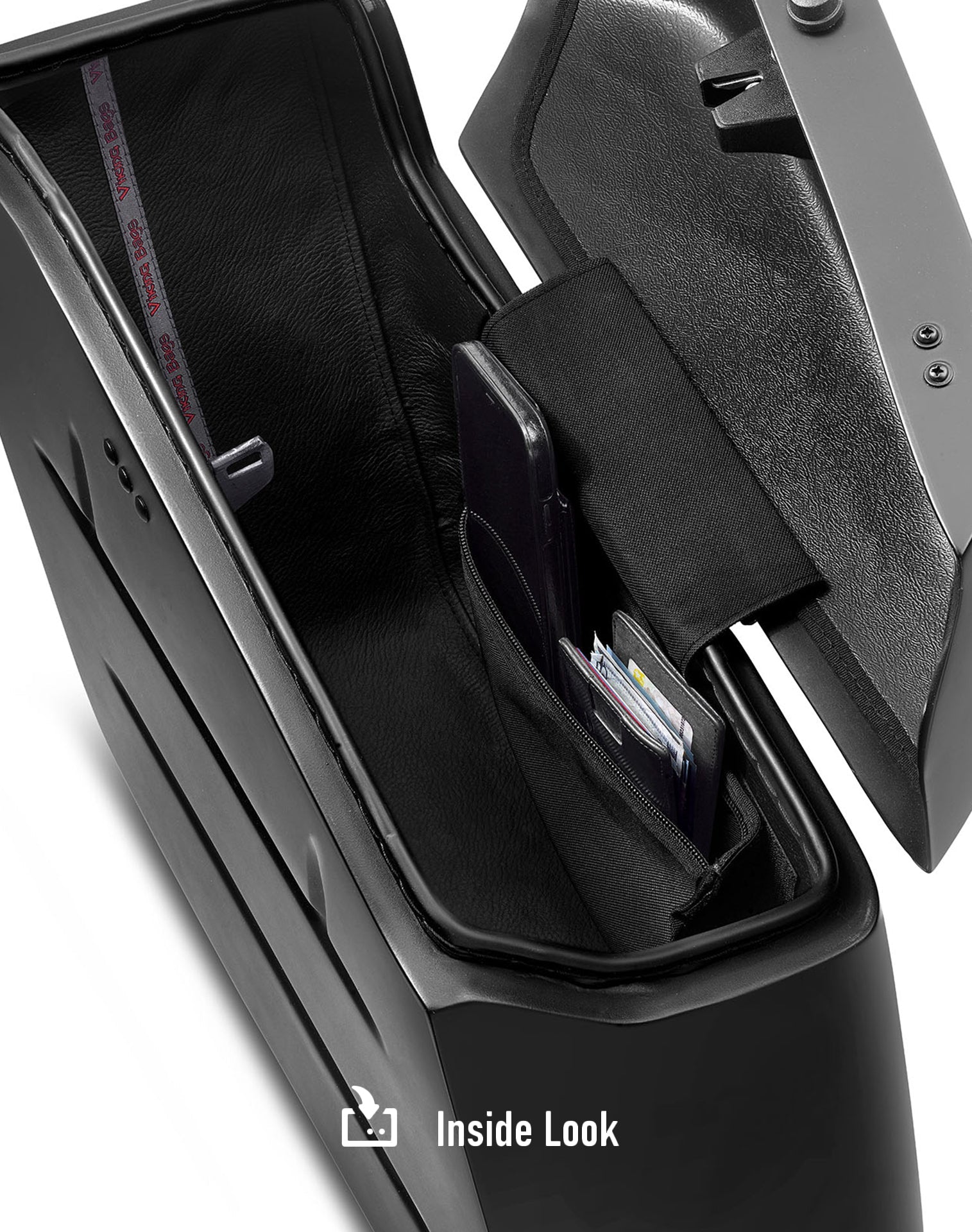 42L - Baldur Extra Large Matte Hard Saddlebags for Harley Softail Low Rider S FXLRS