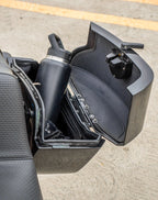 32L - Darkin Large Quick Mount Painted Hard Saddlebags for Harley Softail Low Rider S FXLRS