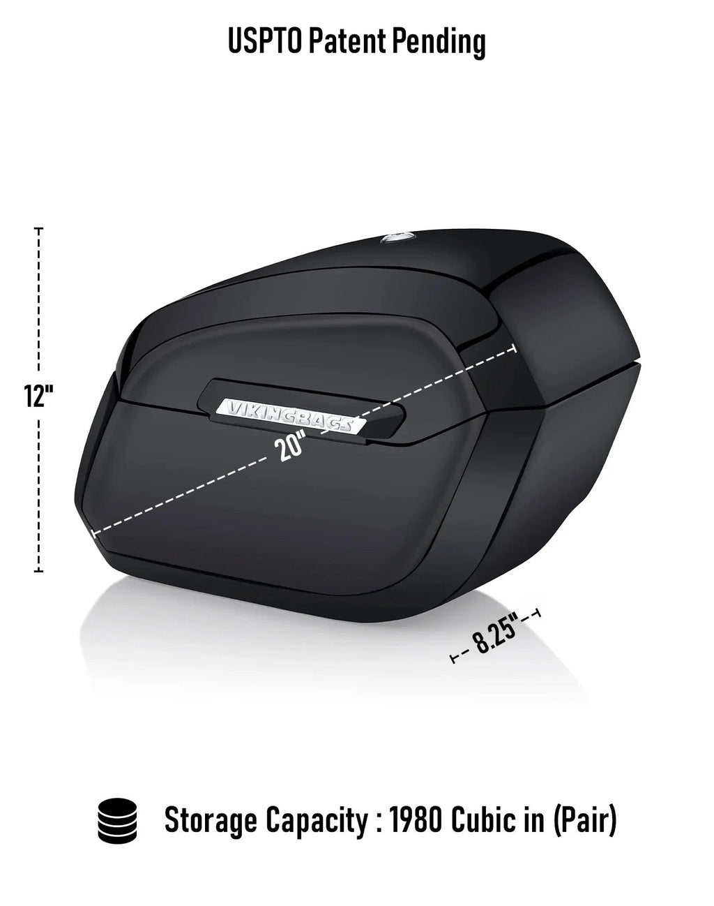 32L - Darkin Large Quick Mount Painted Hard Saddlebags for Harley Softail Low Rider S FXLRS