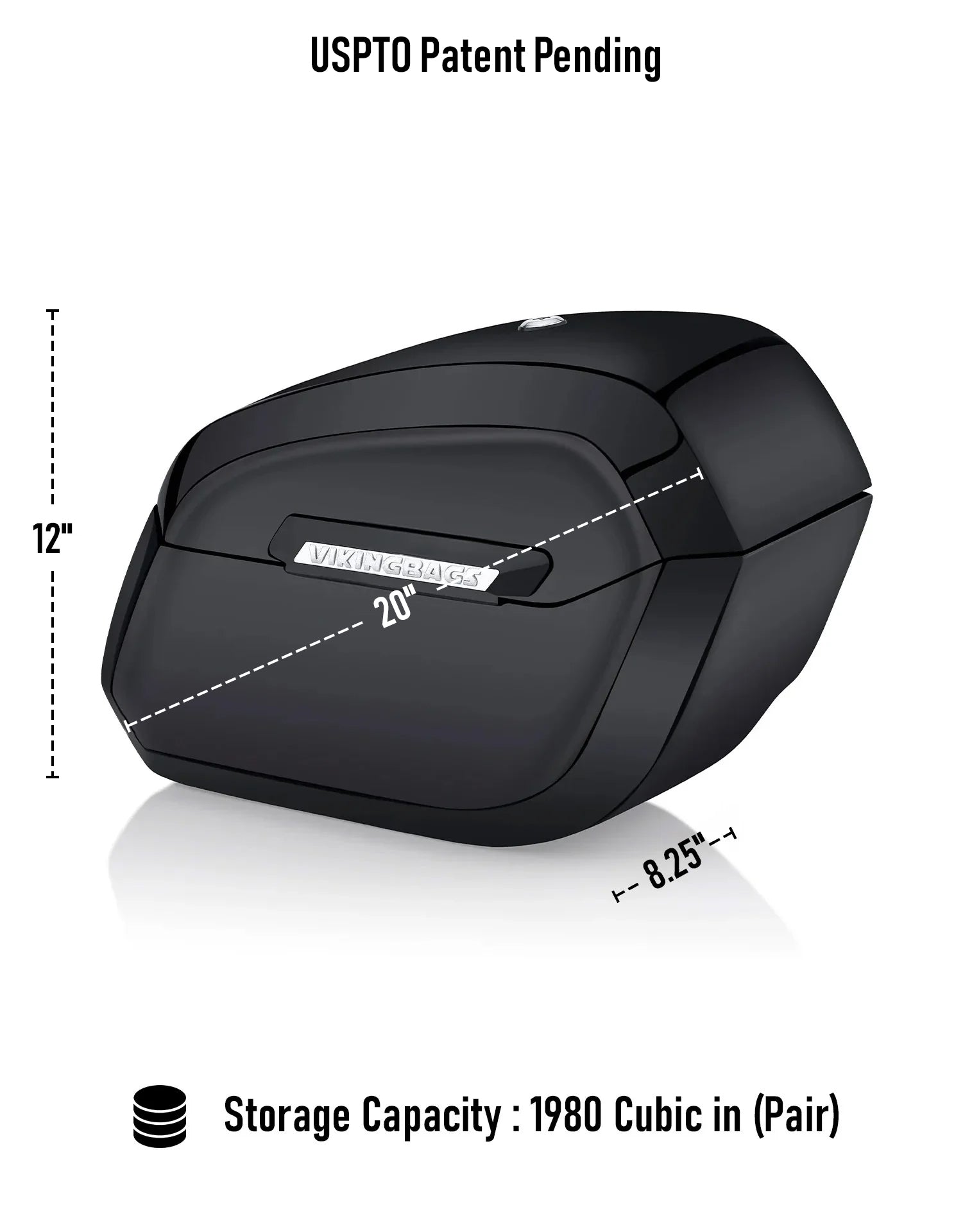 32L - Darkin Large Quick Mount Painted Hard Saddlebags for Harley Softail Low Rider S FXLRS