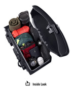 24L - Ironclad Quick-Mount Medium Harley Softail Low Rider S FXLRS Matte Hard Saddlebags