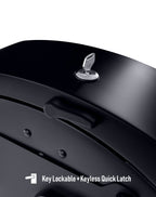 24L - Ironclad Quick-Mount Medium Harley Softail Low Rider S FXLRS Matte Hard Saddlebags