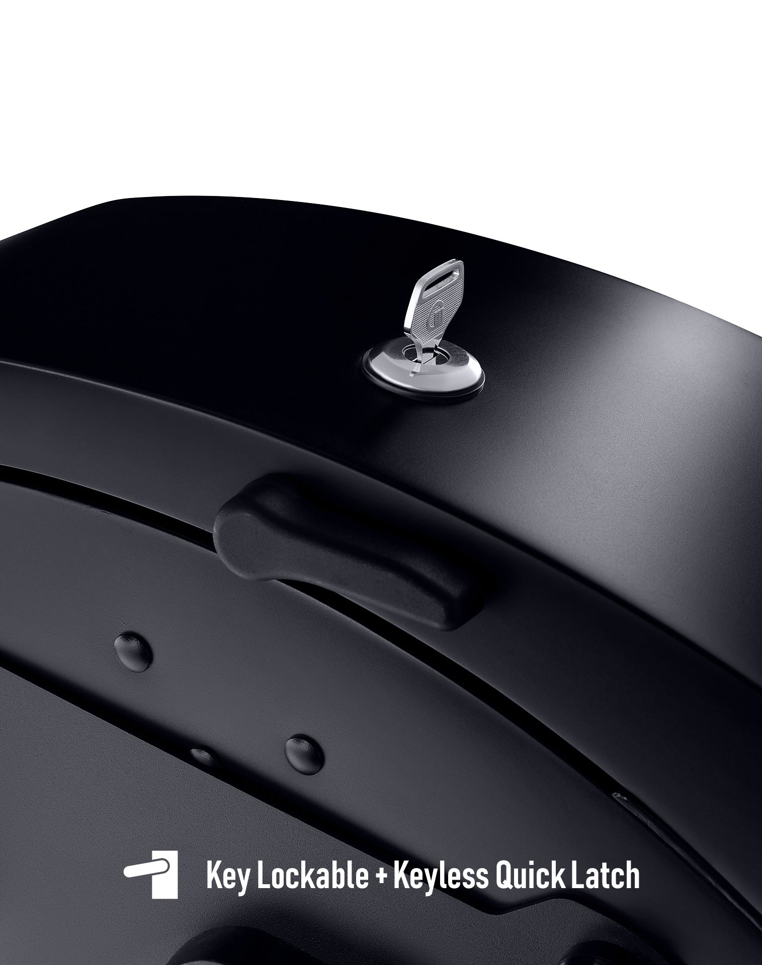 24L - Ironclad Quick-Mount Medium Harley Softail Low Rider S FXLRS Matte Hard Saddlebags