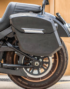 24L - Ironclad Quick-Mount Medium Harley Softail Low Rider S FXLRS Painted Hard Saddlebags