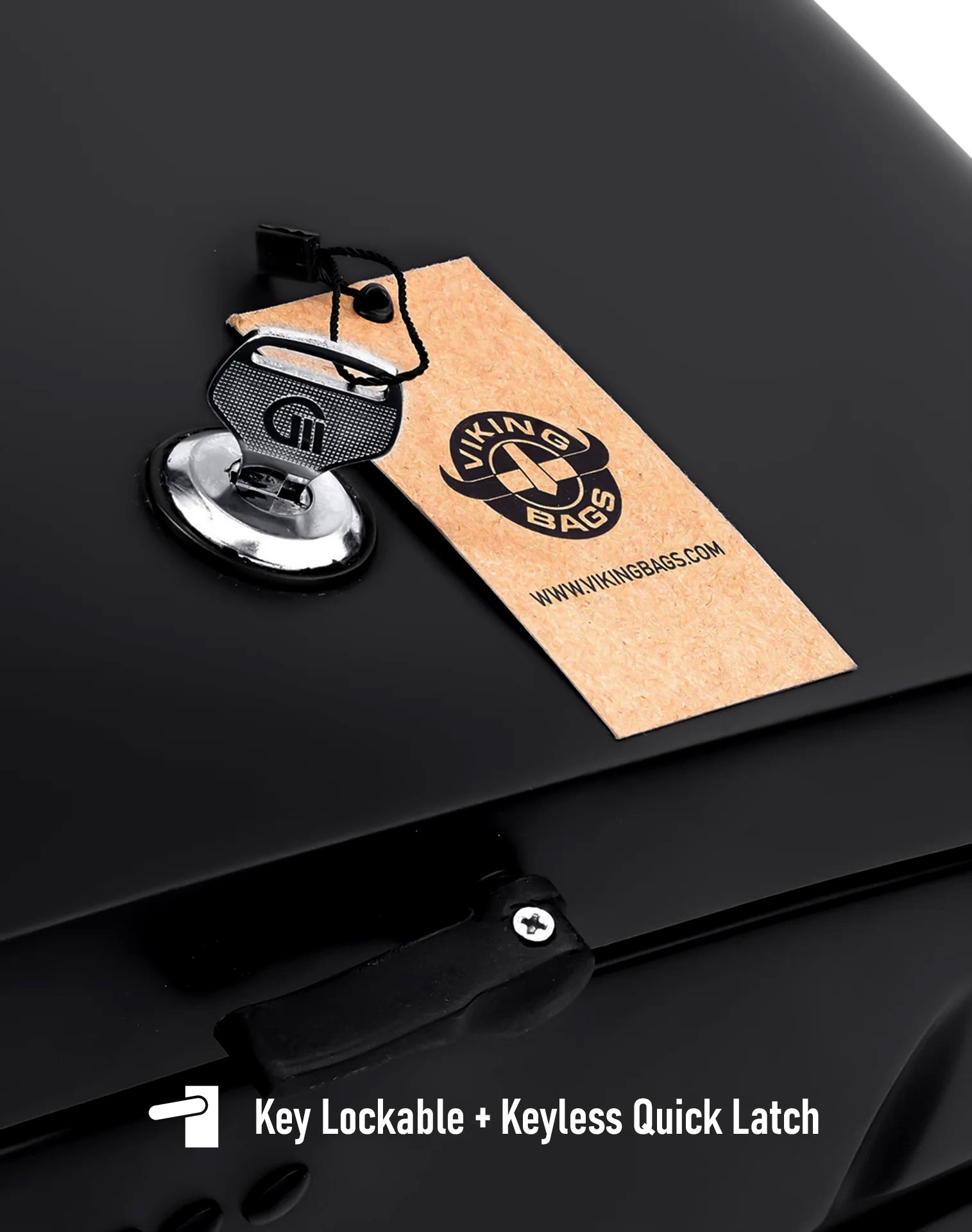 40L - Lamellar Raven Extra Large Matte Motorcycle Hard Saddlebags for Harley Softail Low Rider S FXLRS