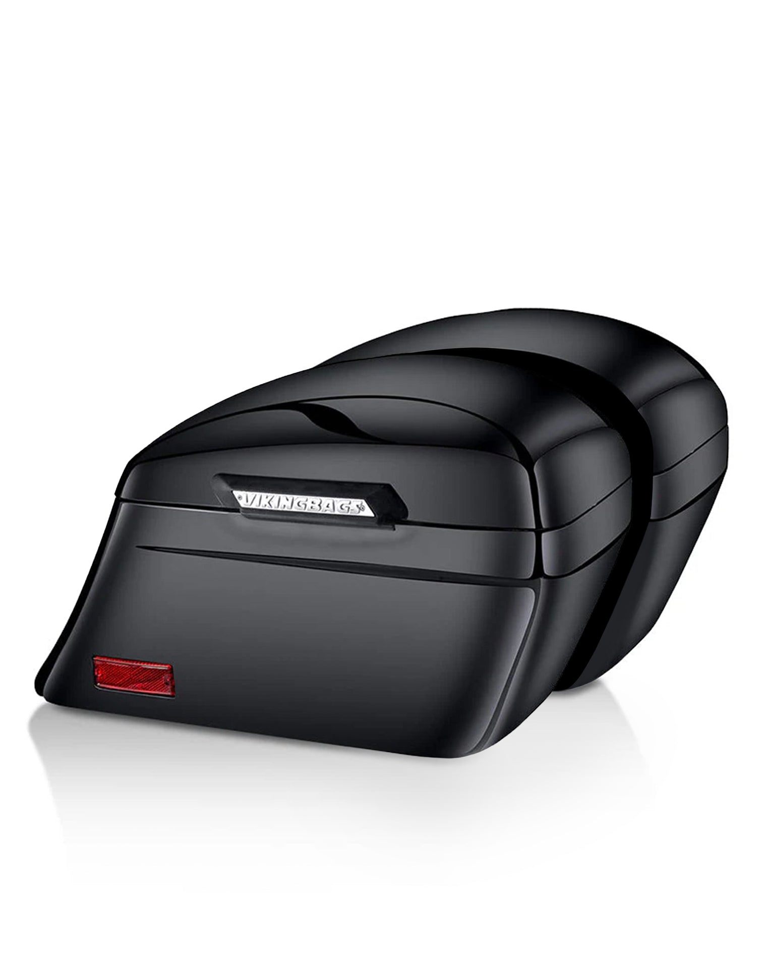 44L - Lamellar Stallion Extra Large Painted Motorcycle Hard Saddlebags for Harley Softail Low Rider S FXLRS