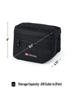 10L - Patriot Small Throw Over Saddlebags for Harley Softail Low Rider S FXLRS