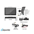 Carpuride – W502 Trådløs Apple Carplay/Android Auto vandtæt skærm til motorcykel
